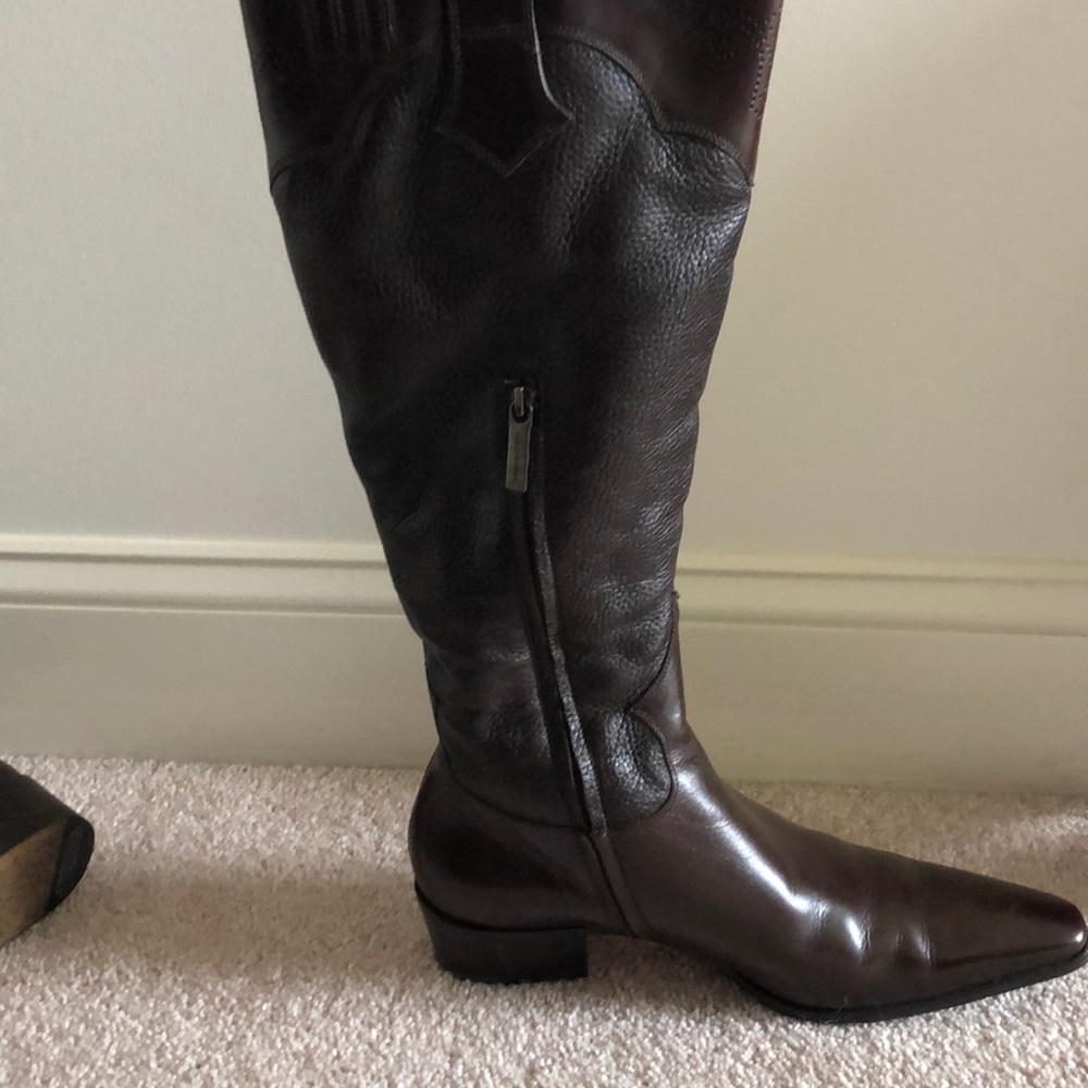 Salvatore Ferragamo Brown Boots Size 8 1/2